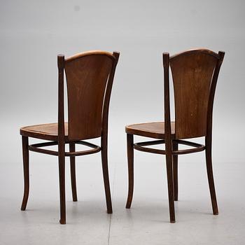 STOLAR, 2 st, märkta Thonet, 1900-talets första hälft.