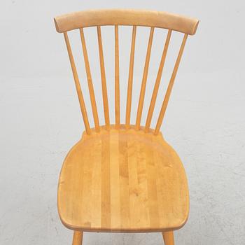 Carl Malmsten, chairs, 8 pcs, "Lilla Åland", Stolab, 1980s.