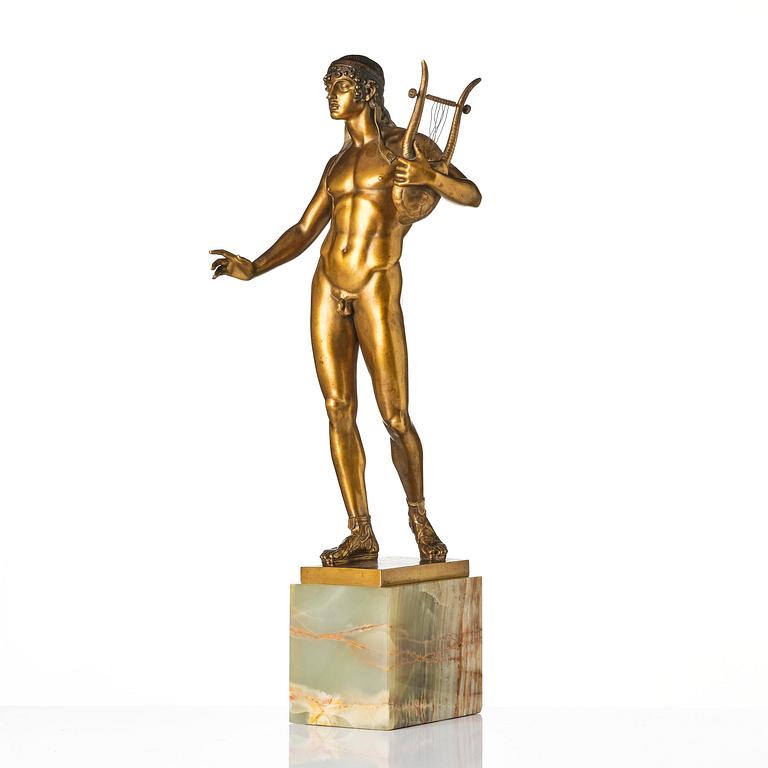 Carl Hilgers, A bronze sculpture of Apollo.