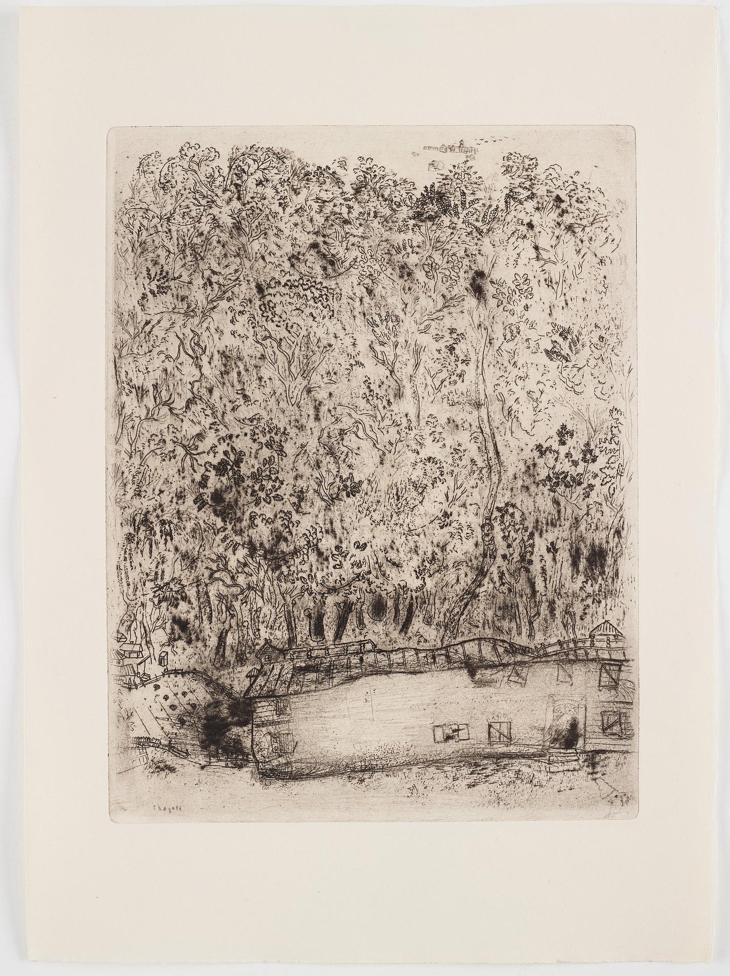 MARC CHAGALL, 71 st etsningar ur upplagan om 285 exemplar på Arches/MBM/J. Perrigot-papper, 1923-1948.