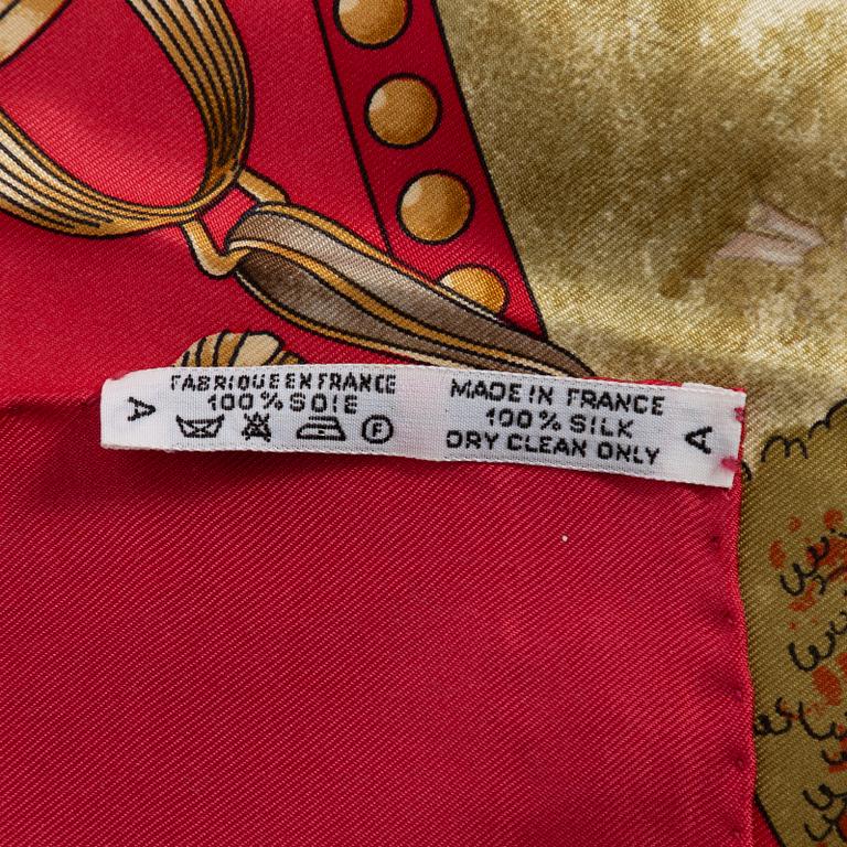 Hermès, scarf, "Presentation des Chevaux".
