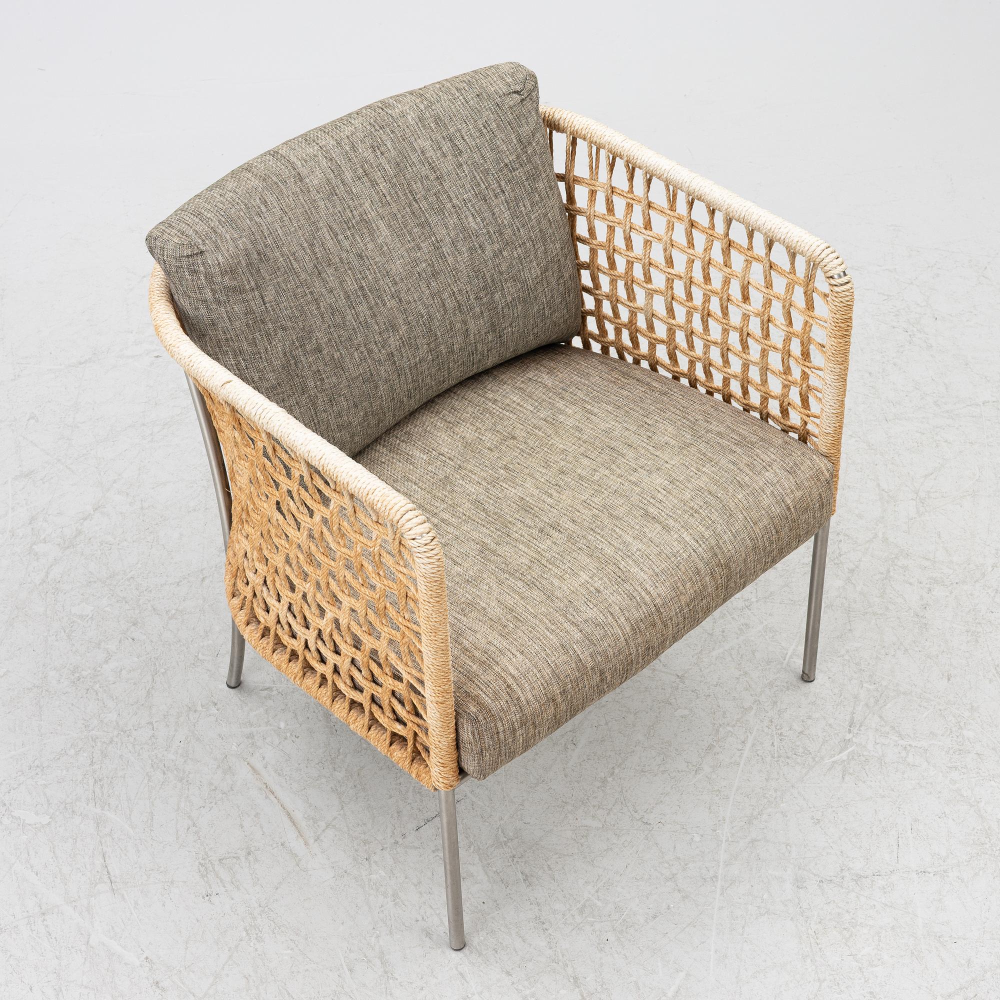Piero Lissoni, a 'Café Armchair' lounge chair, Living Divani, 21st century.