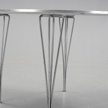 MATBORD, "Supercirkulär", Piet Hein och Bruno Mathsson, Fritz Hansen, 1975.