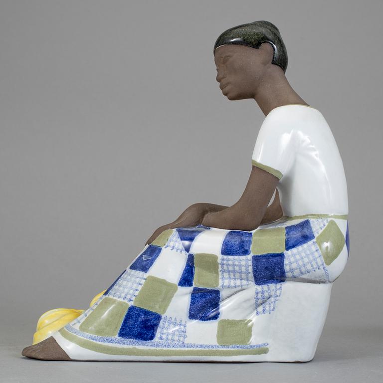 FIGURIN, keramik, Mari Simmulson, Upsala Ekeby.