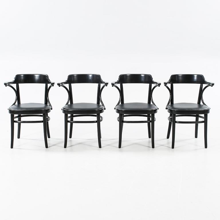 Axel Kandell, karmstolar, 4 st, "Cattelin", Gemla, Diö 1900-talets mitt.