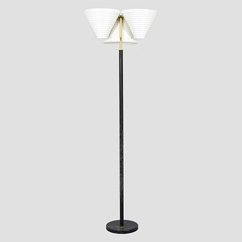 Alvar Aalto, a late 20th century 'A809' floorlamp for Valaisinpaja.