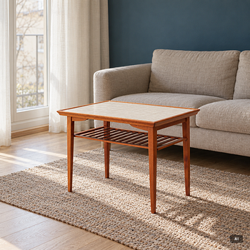A Swedish Modern side table, 1940s.