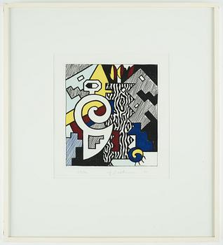 Roy Lichtenstein, "Dancing figures".