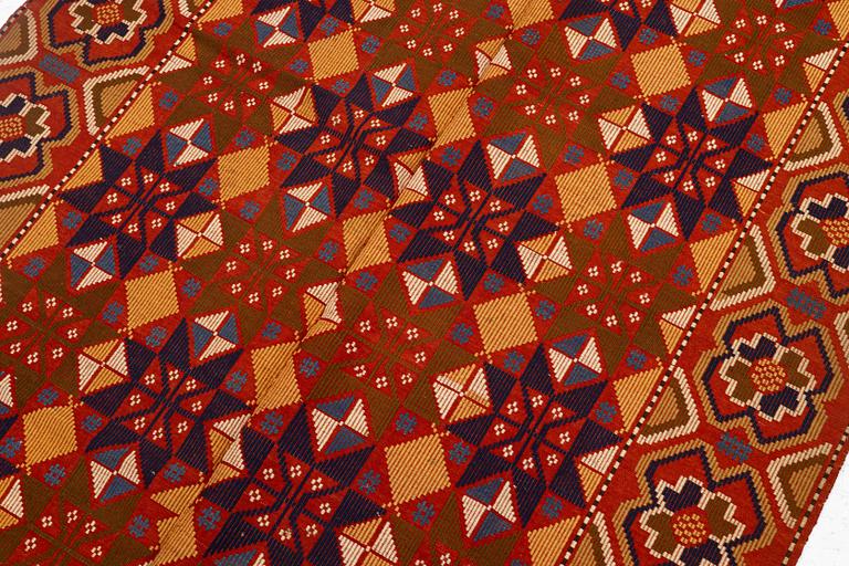 A textile, Scandinavia, circa 1900, c. 195-200 x 130 cm.