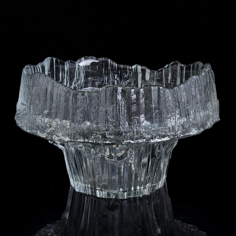 A Tapio Wirkkala glass bowl for Iittala.