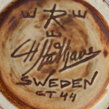 A unique stoneware vase by Carl-Harry Stålhane, Rörstrand.