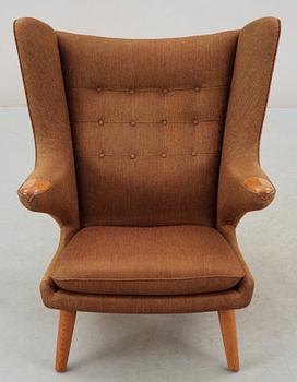 HANS J WEGNER, fåtölj, "Bamse", AP-stolen, Danmark 1950-tal.