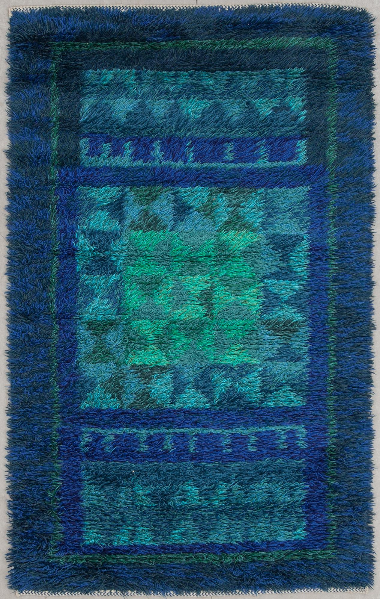 MATTA, rya, signerad Hans 1967. Ca 176 x 107 cm.