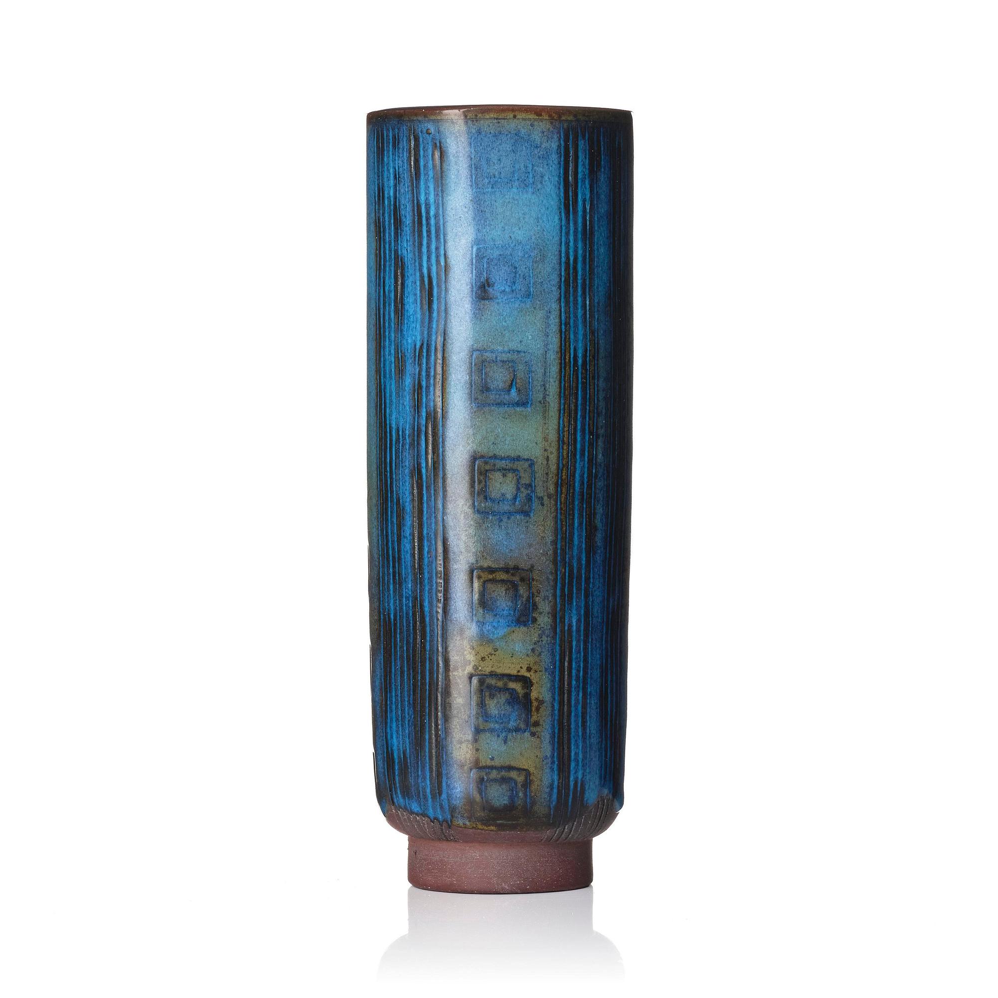 Wilhelm Kåge, a Farsta stoneware vase, Gustavsberg Studio 1948.