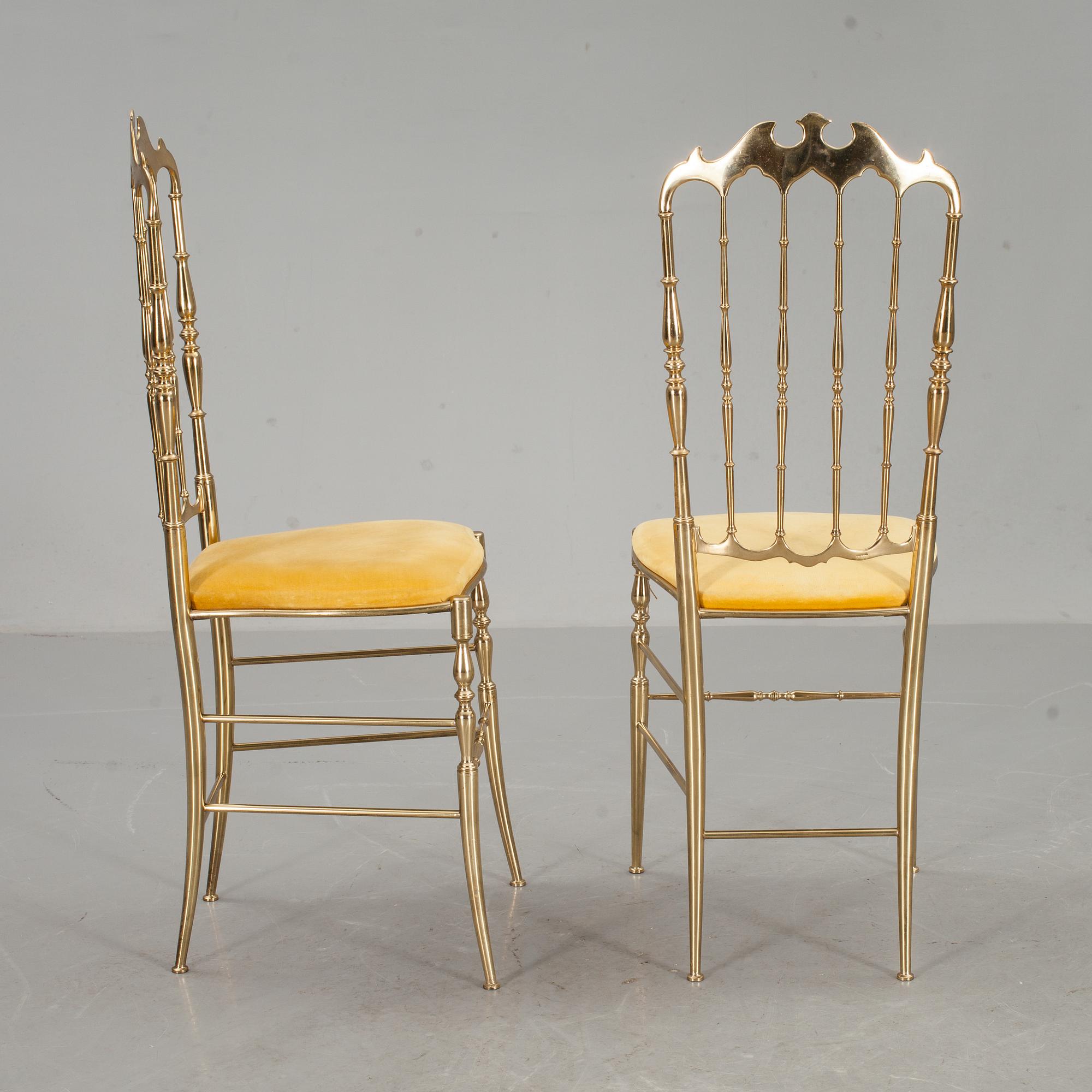 STOLAR, 2 st, Chiavari, Italien, 1900-talets mitt.