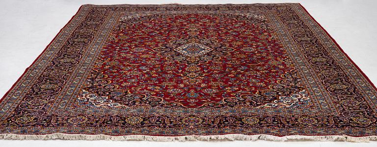 Carpet, Keshan, approx. 410 x 305 cm.