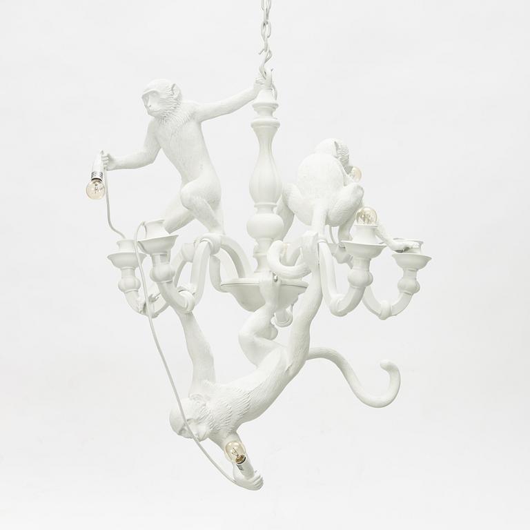 Marcantonio Raimondi  Malerba, takkrona, "Monkey Chandelier", Seletti, Italien.