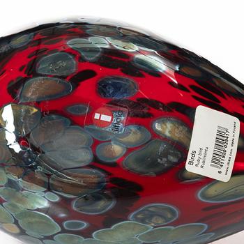 Oiva Toikka, a 'Ruby bird', Nuutajärvi, Finland.