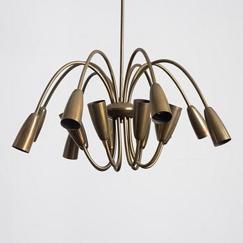 Harald Notini eller Uno Westerberg, a ceiling lamp model "12105", Arvid Böhlmarks Lampfabrik, Stockholm, 1950's.