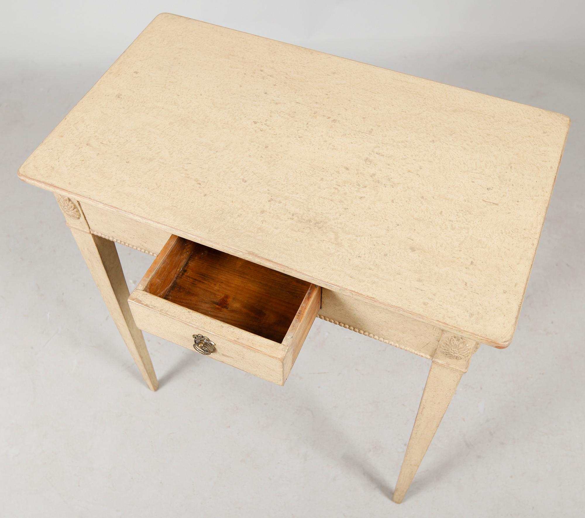 DAMARBETSBORD, gustaviansk stil, 1800-talets första hälft.