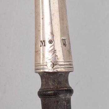 Pehr Zethelius, a silver soup ladle, Stockholm, 1770.