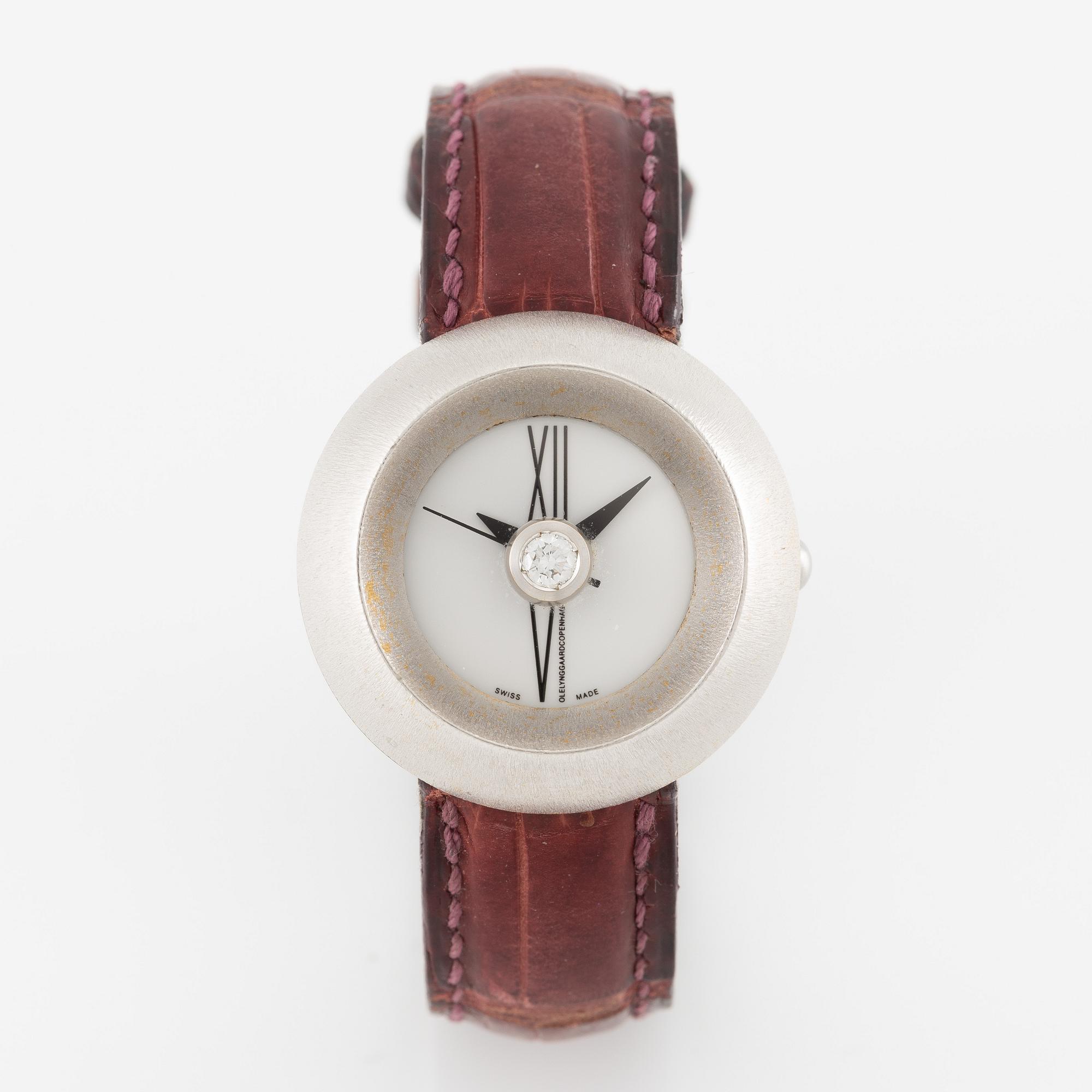 Ole Lynggaard, armbandsur, 33 mm,.