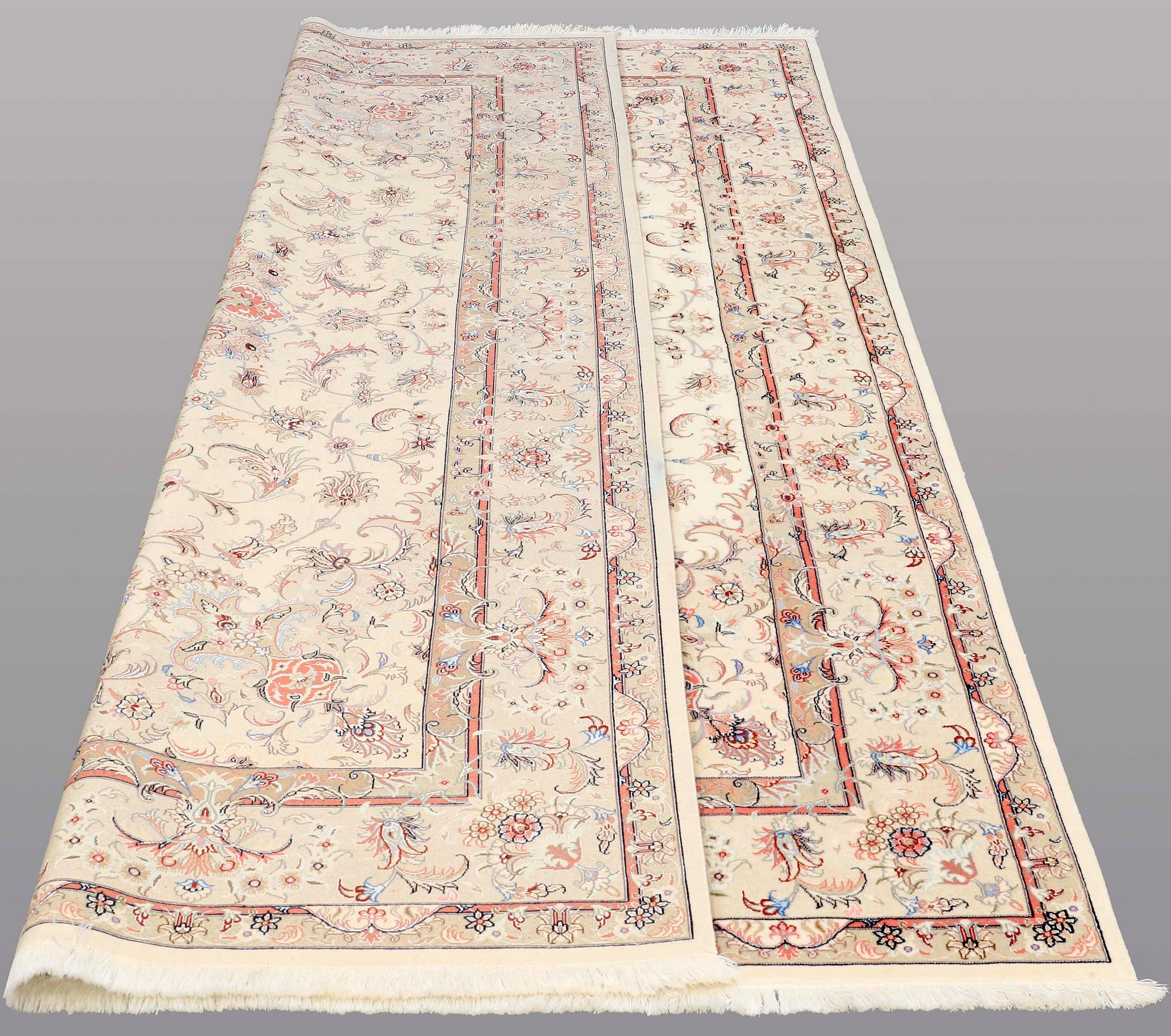 MATTA, Täbris part silk, so called 50 Radj, 299 x 198 cm.