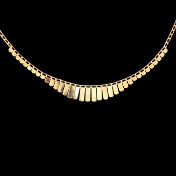 COLLIER, 18k guld GFAB. Vikt 7,3g.