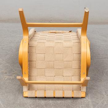 BRUNO MATHSSON, fåtölj, "Eva hög", Dux, omkring år 2000.