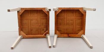 TABURETTER, 1 par, 1800-talets andra hälft.