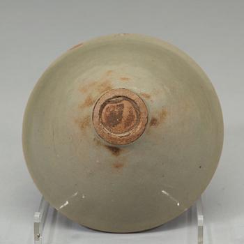 A celadon glazed bowl, Northern Song dynasty (960-1126).