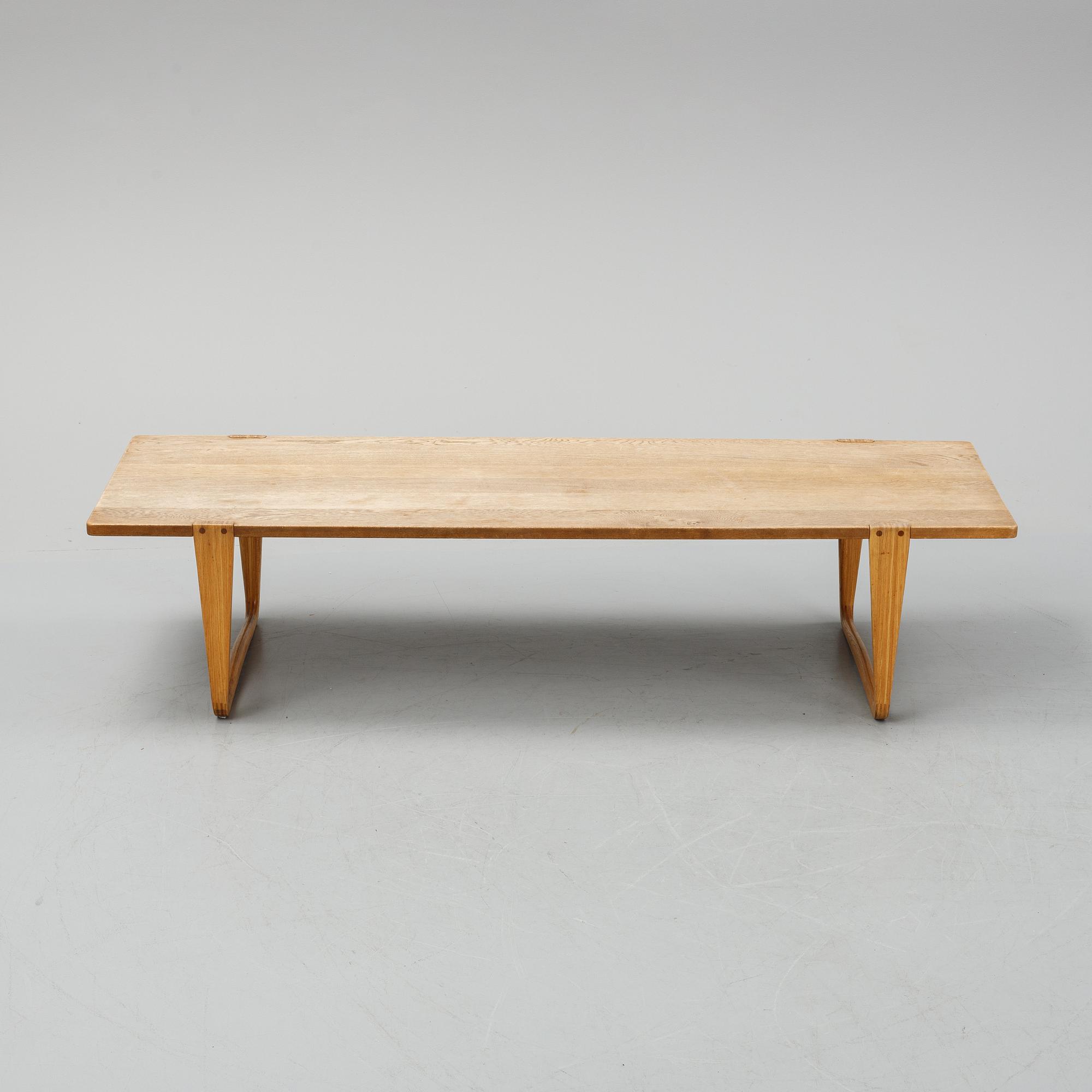 Michael Bloch, A coffee table, Nordisk Træ-lamel, Slagelse, Danmark, designed in 1957.