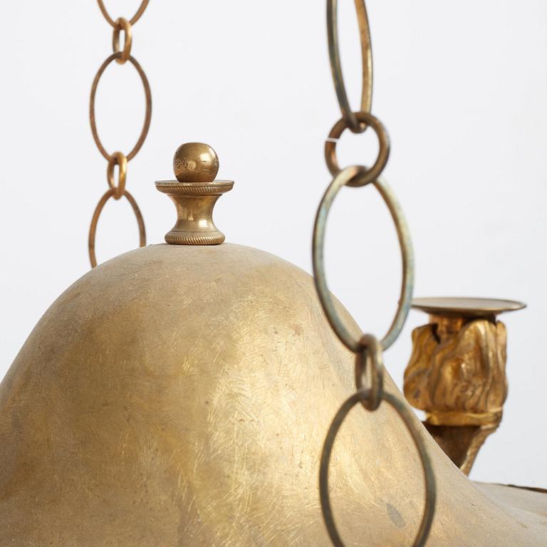 AMPEL, för fyra ljus, Sverige, 1800-tal, Karl Johan.