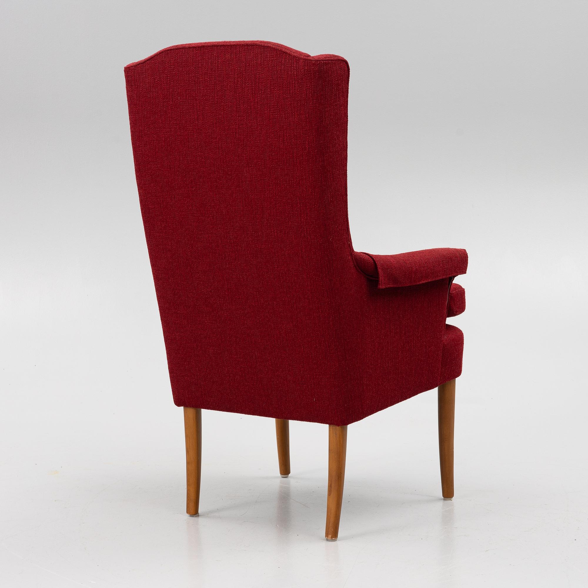 Carl Malmsten, an 'Ane' armchair, later part of the 20th Century.