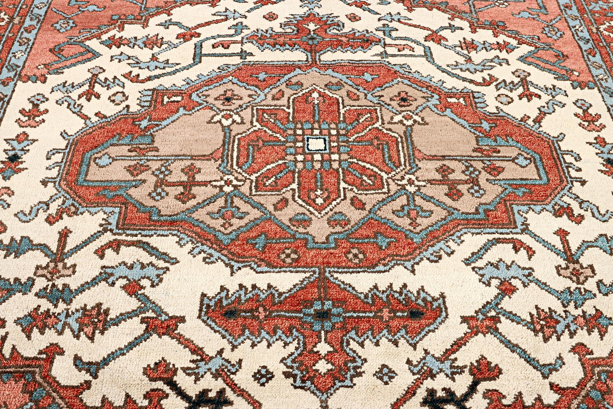 A Mamluk carpet, c. 297 x 244 cm.
