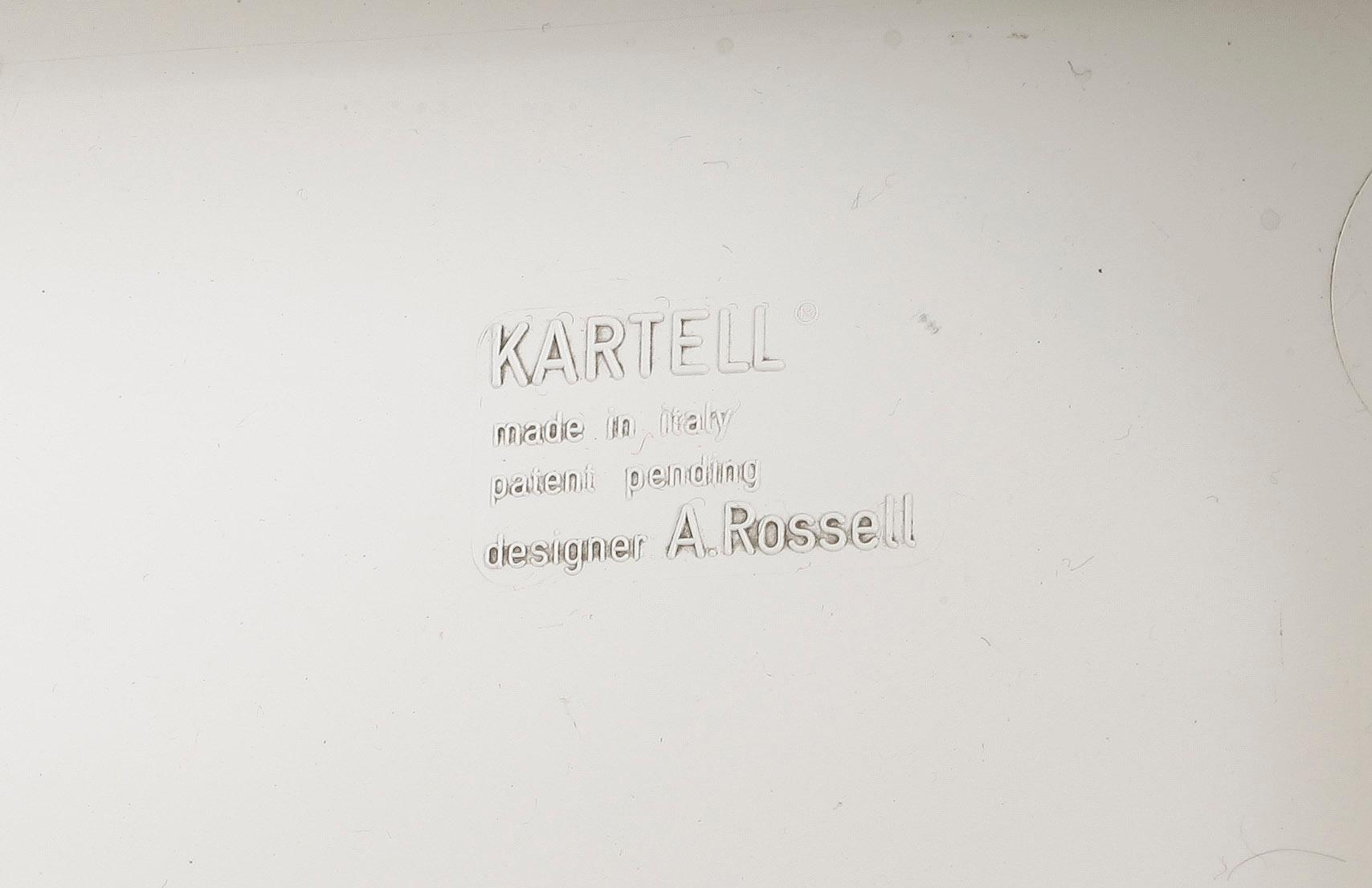 RULLBORD, Roselli, för Kartell.