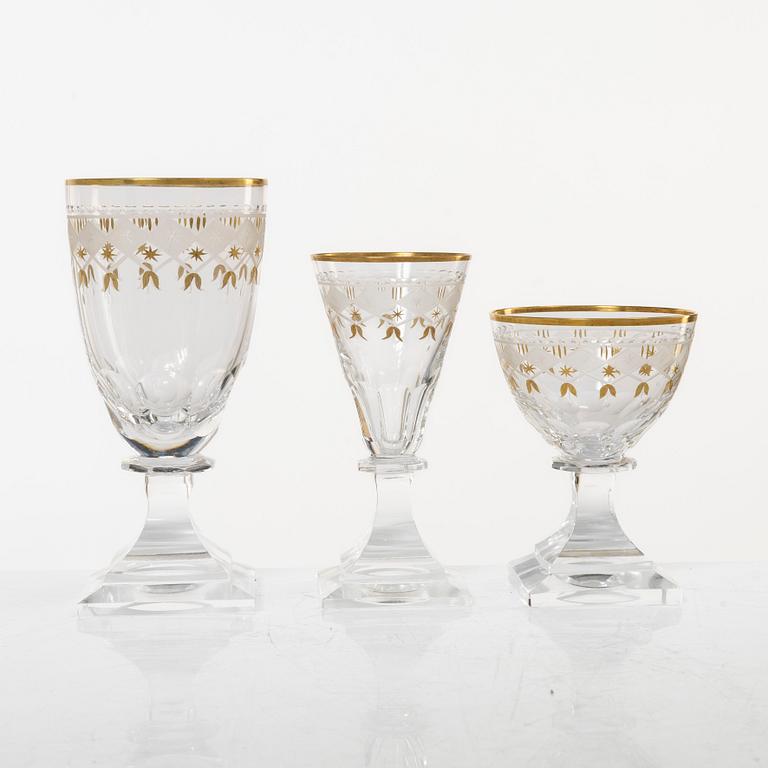 Glass service, 48 pieces, "Odelberg Junior", Kosta.