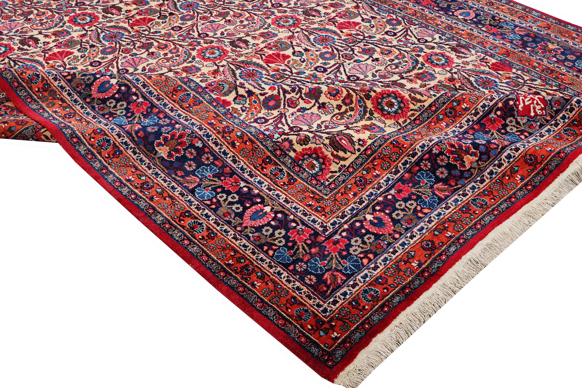 A semi-antique Birjand, signed c. 393 x 288 cm.
