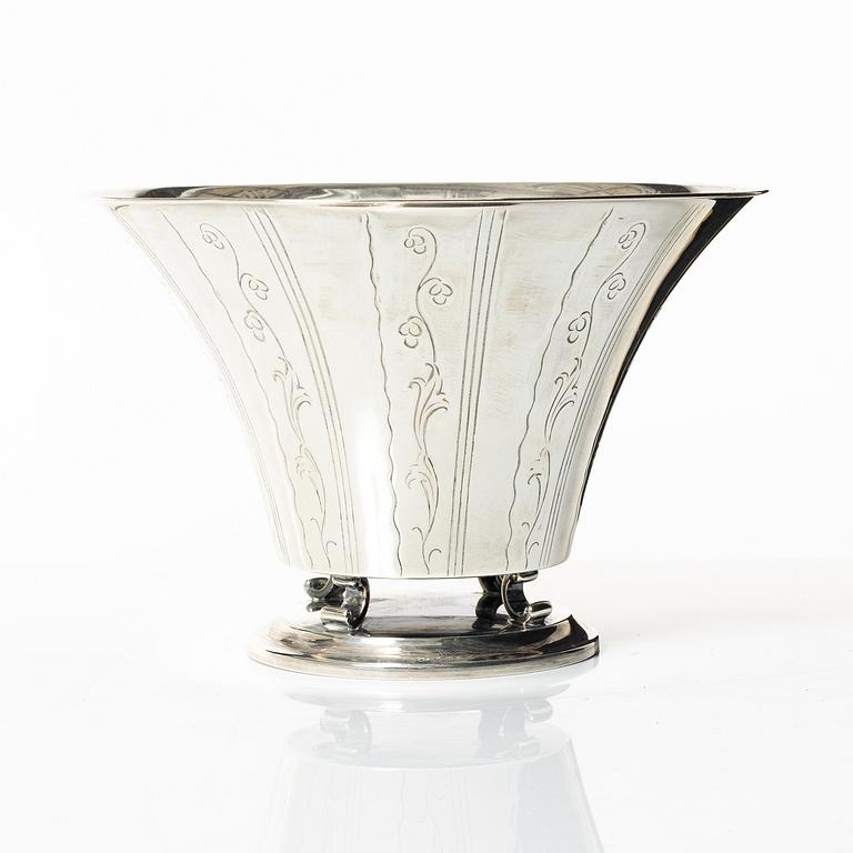 Guldsmedsaktiebolaget (GAB), GAB, skål, silver, Swedish Grace, Stockholm 1929.