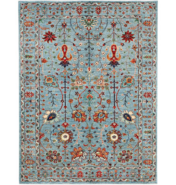 A rug, Ziegler Ariana, c. 206 x 151 cm.