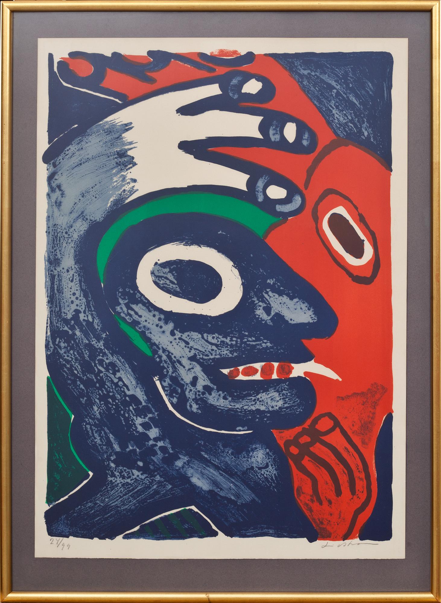 BENGT LINDSTRÖM, färglitografi, signerad och numrerad 24/99.