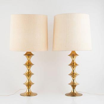 A pair of table lamps, Elit AB, 1960's/70's.