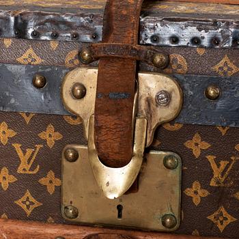 LOUIS VUITTON, koffert, omkring sekelskiftet 1900.