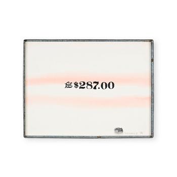 110. Edward Kienholz, "For $287.00".