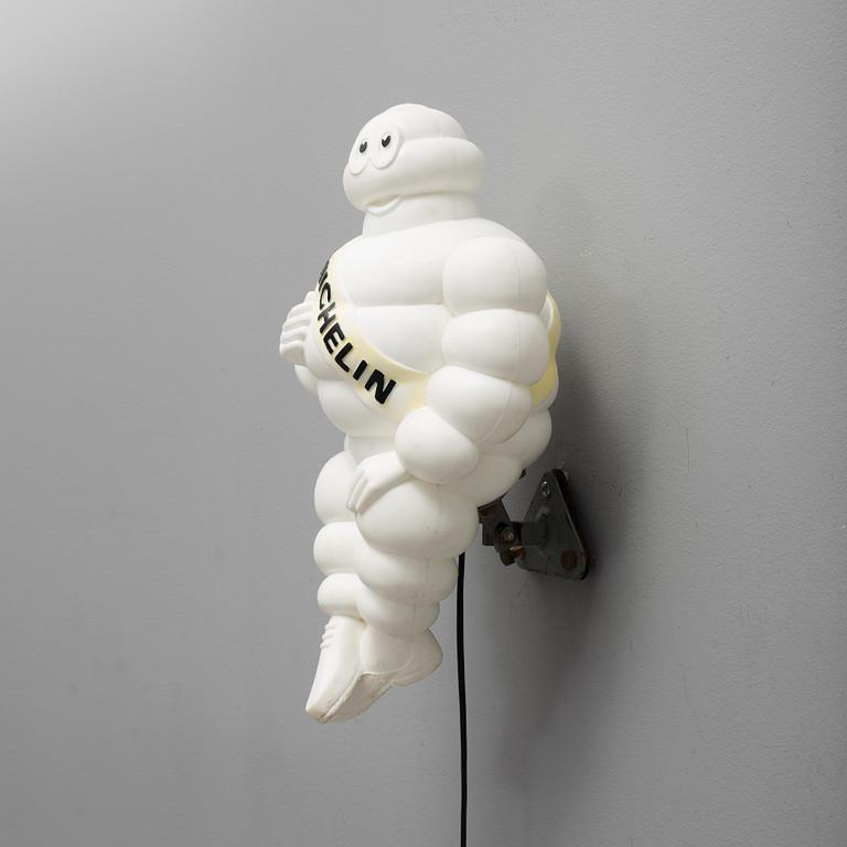 A 1966 plastic  Michelin Man Lamp.