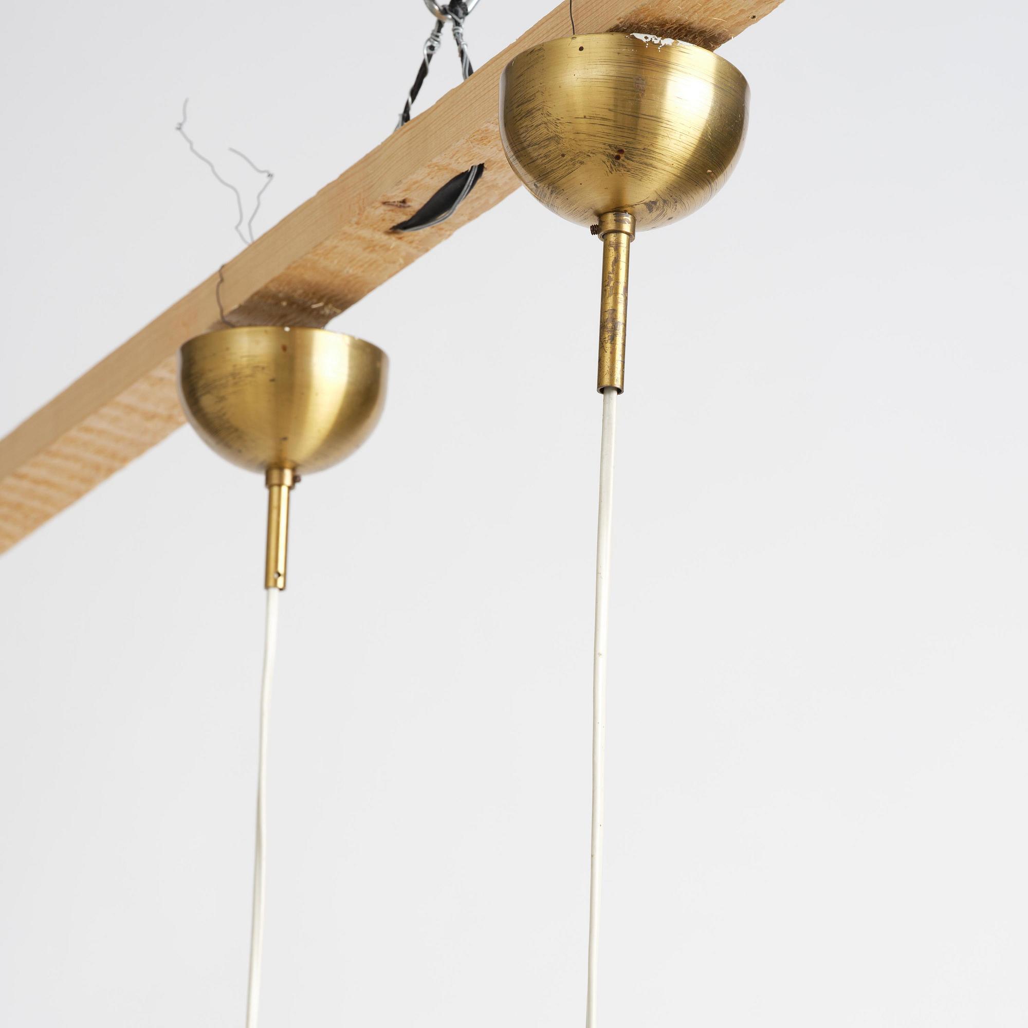 Josef Frank, a rare ceiling lamp model "G 2145", Firma Svenskt Tenn, 1950s.