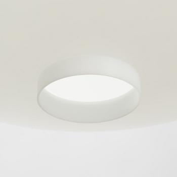 Uno & Östen Kristiansson, a pair of "Ufo", ceiling lamps, Luxus, Vittsjö, 1960-70.