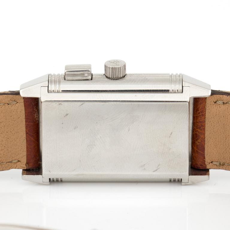 ARMBANDSUR, herr, "Reverso", Jaeger Le Coultre, Schweiz, ca 2000.