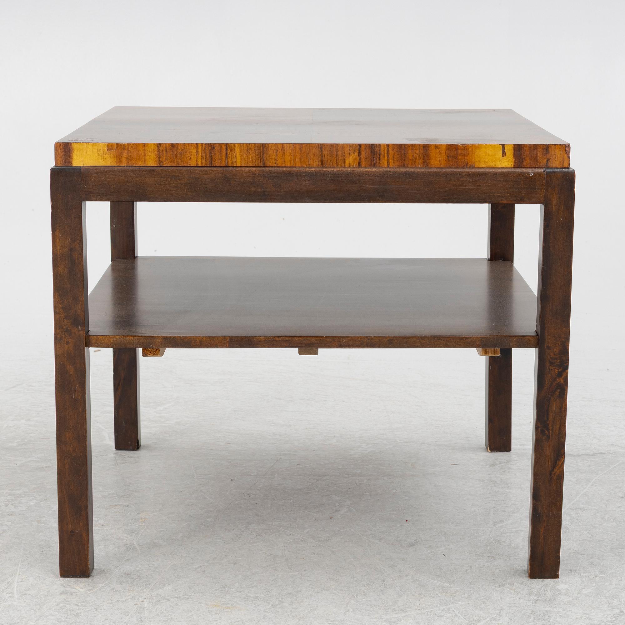 Coffee table, functionalist, 1930s/40s.
