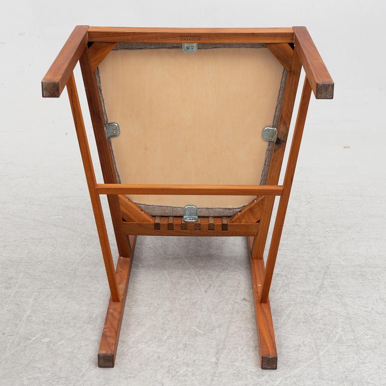 Chairs 4 pcs Carpenter master Johansson Markaryd, 2000s.